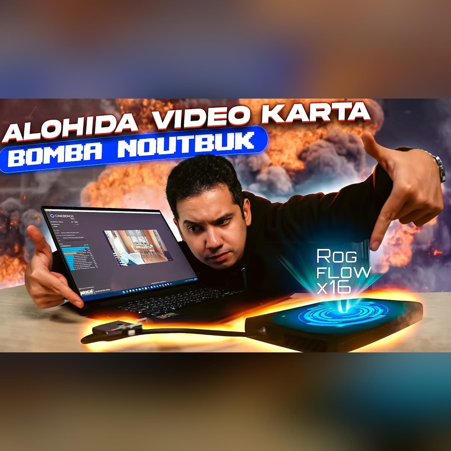 Asus ROG Flow X16 - Kuchli noutbuki | Texnoplov