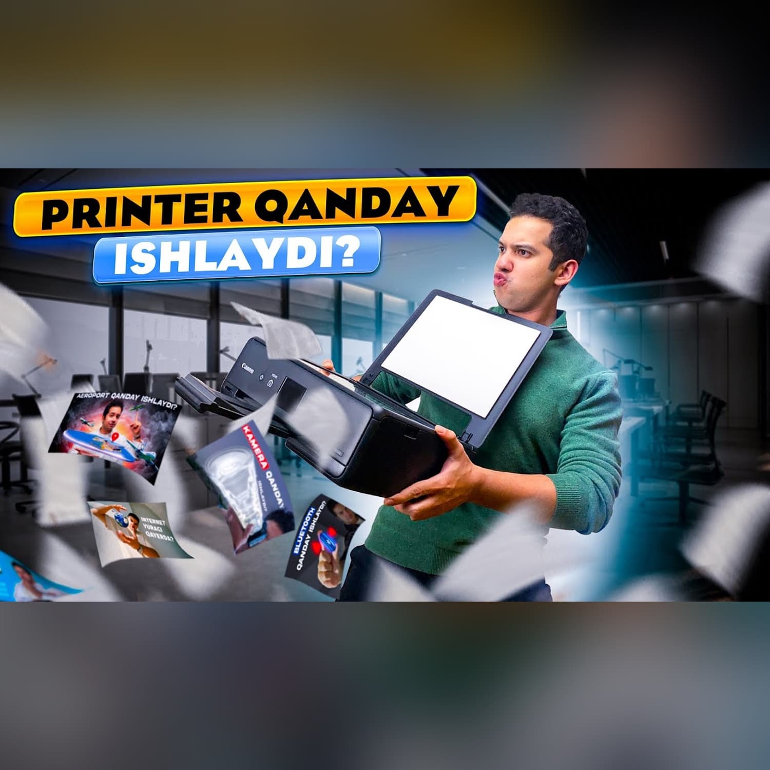 Printer qanday ishlaydi? Lazerlik va oqimli | Texnoplov