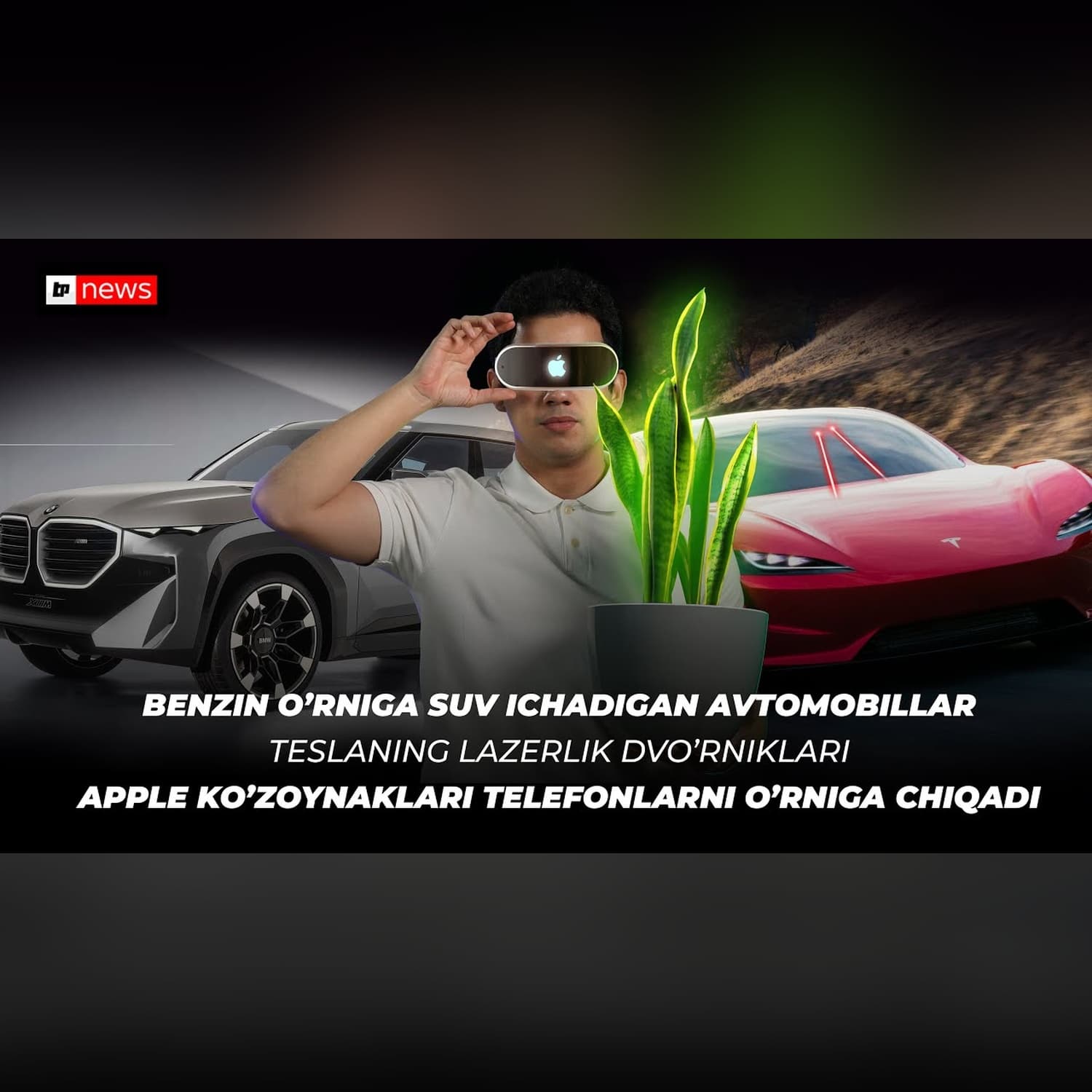 Yangi BMW XM 2023, benzin o'rniga suv, iphone o'rniga ko'zoynak, elektrosamolyot | Texnoplov News