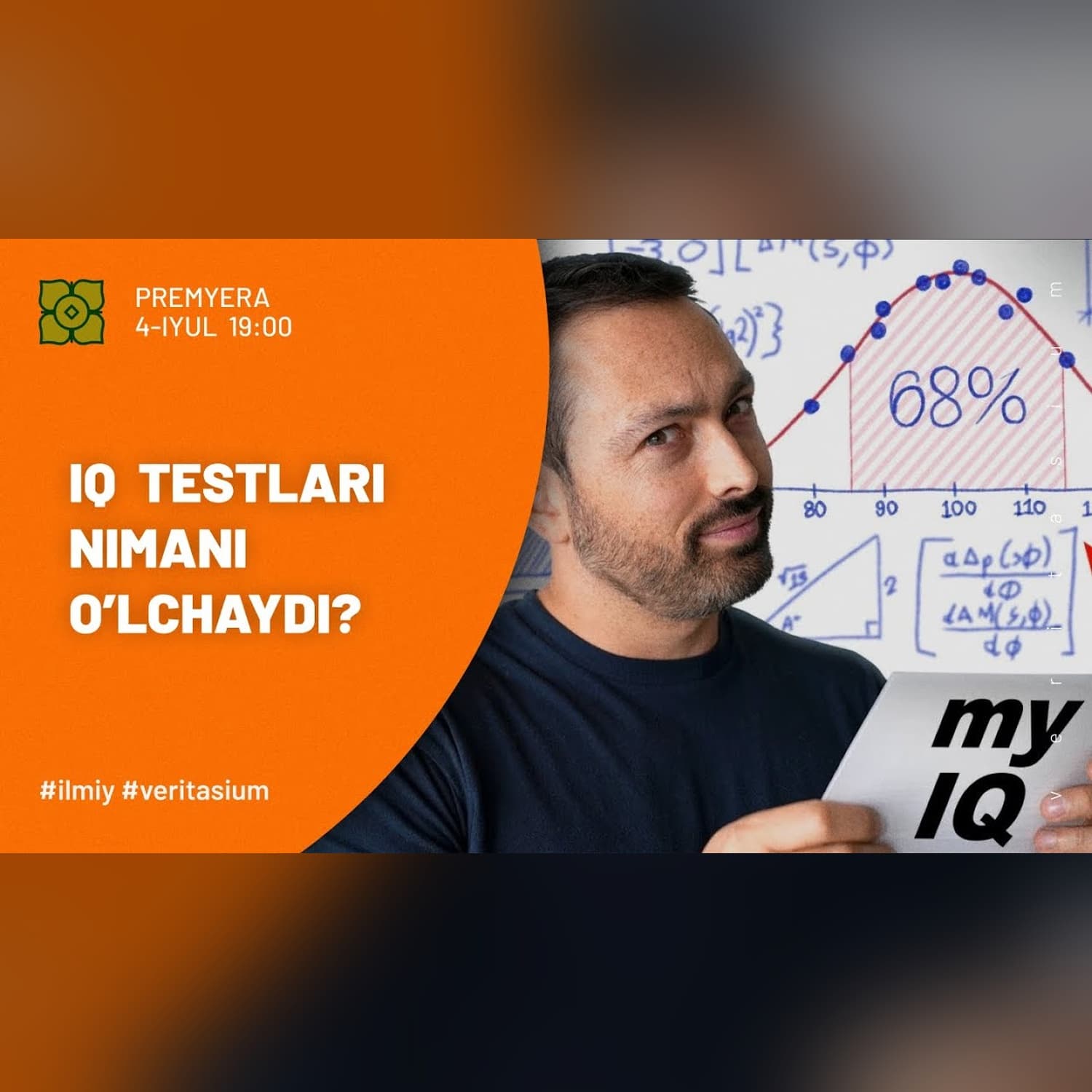 IQ Testi Aslida Nimani O‘lchashini Aniqlash Uchun Uni Topshirdim - @veritasium x@Xurmomedia