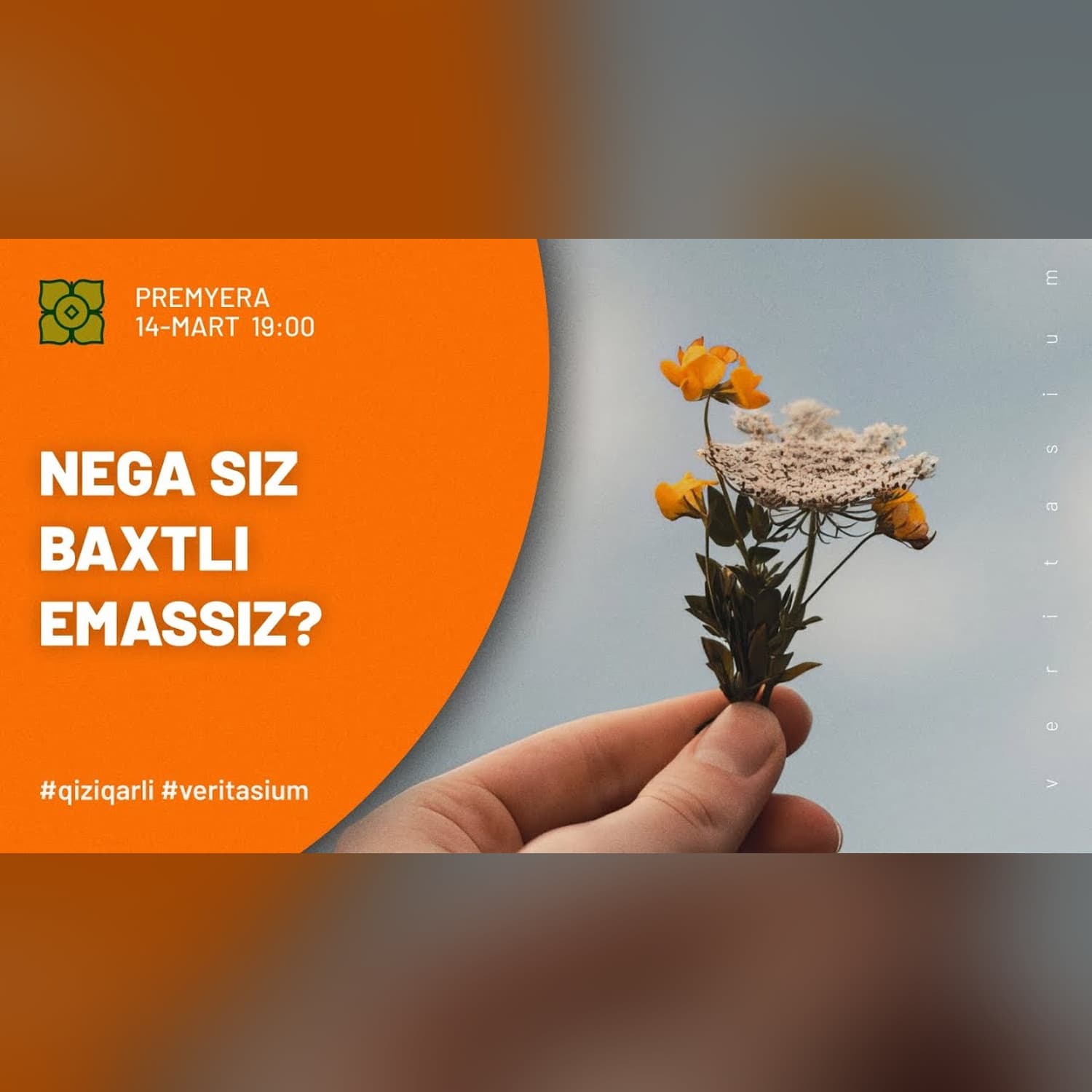Baxt Mavzusidagi TADQIQOT Nimalarni Oshkor Qildi? @Xurmomedia x @veritasium​