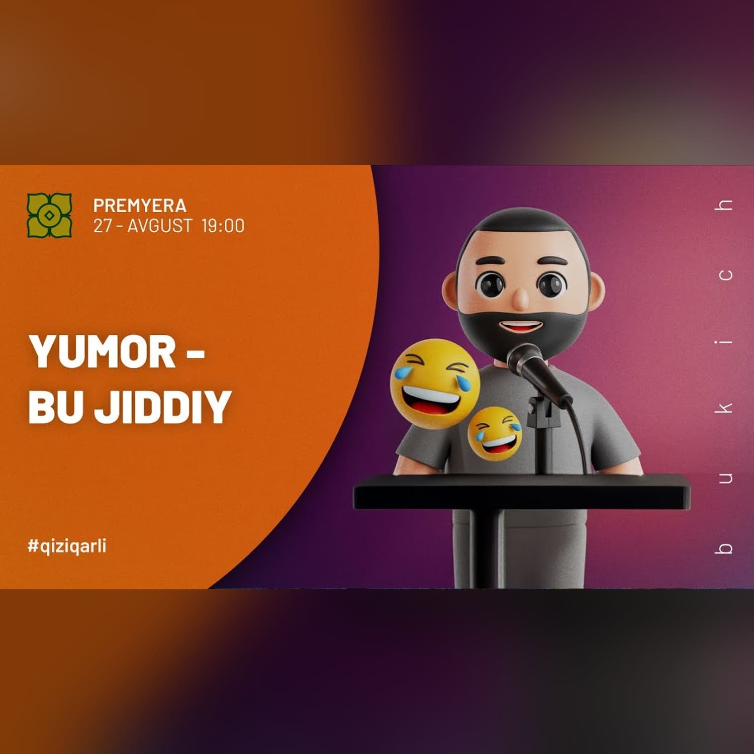 YUMOR - BU JIDDIY - U Sizning Sirli Qurolingiz - @Xurmomedia  x @bukich69