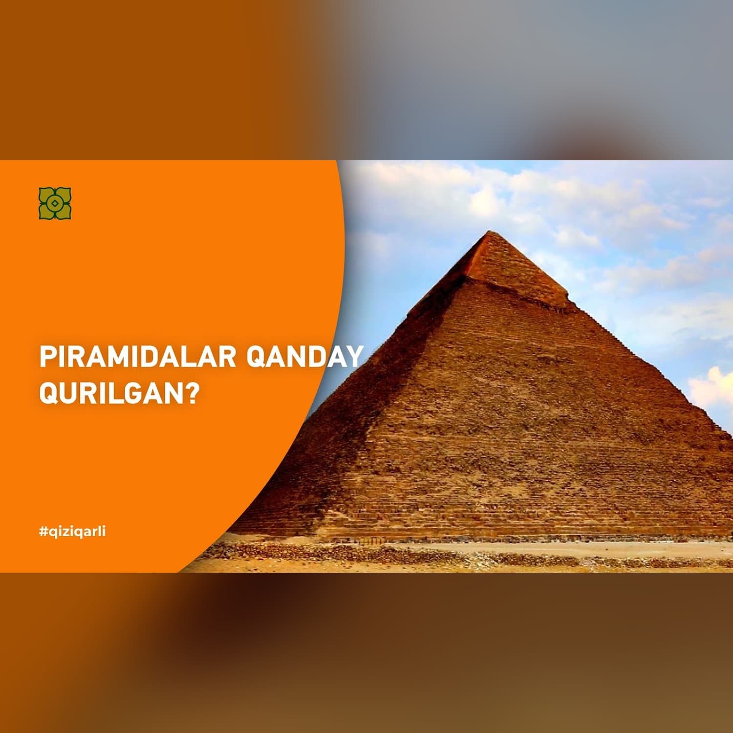 Piramidalar qanday QURILGAN? | @veritasium x @Xurmomedia