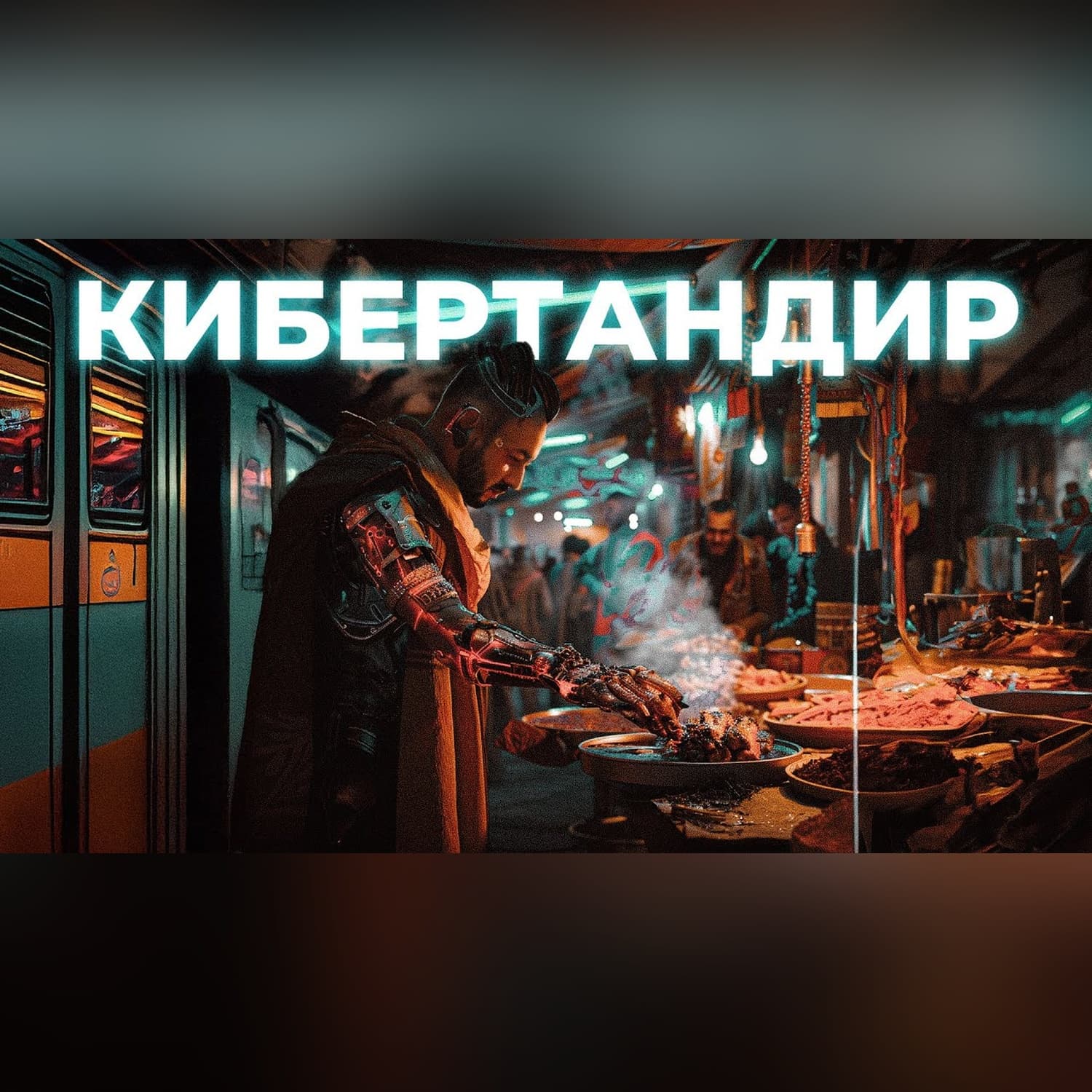 Мясо “Тандир гўшт” на Рохате, ташкентский киберпанк антиутопия