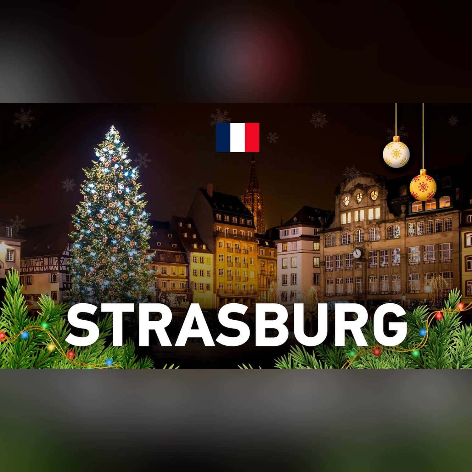 Strasburg. Rojdestvo poytaxti.