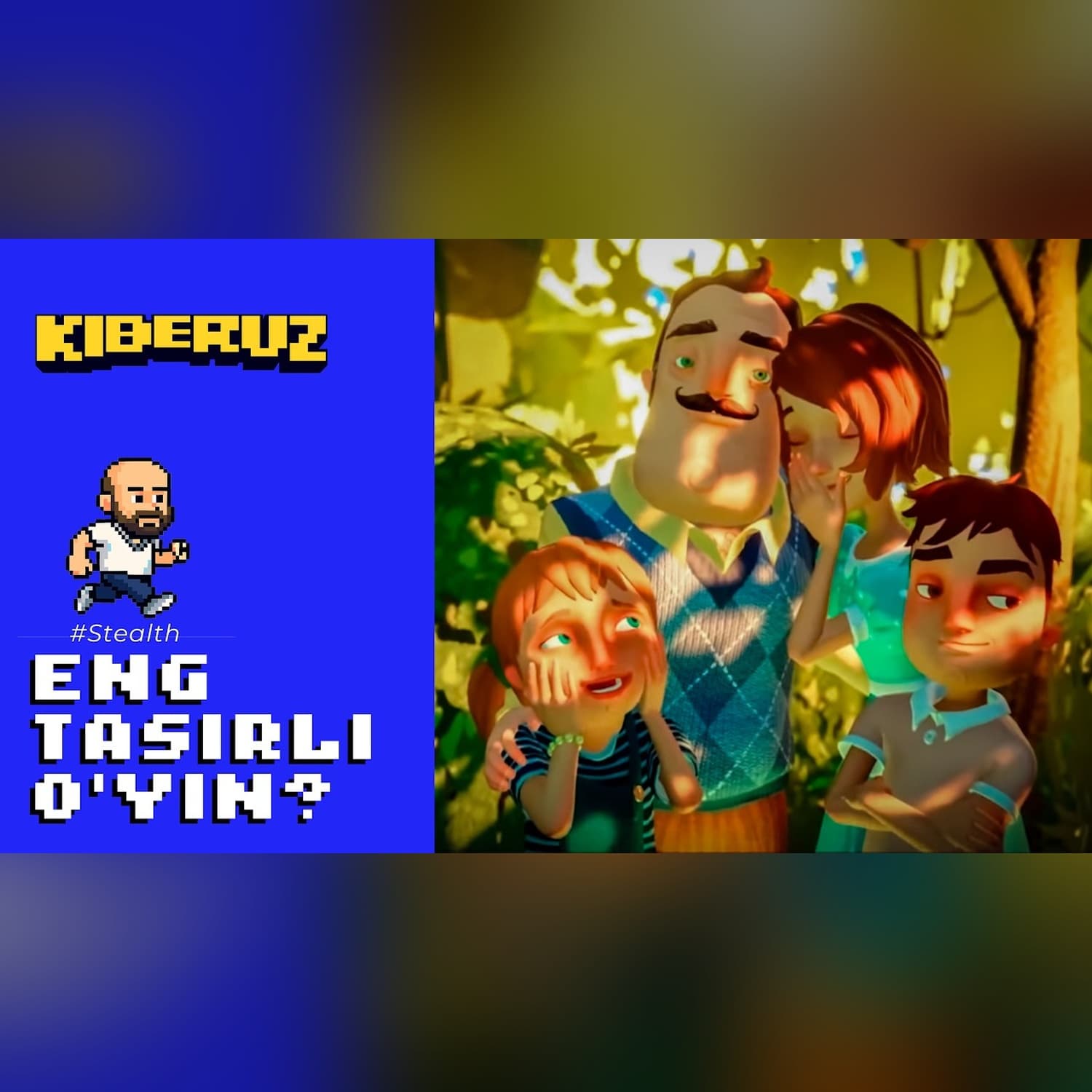 HELLO NEIGHBOR: FRANSHIZANING TO'LIQ HIKOYASI | Qo'shni Sirlari va Yechilmagan Jumboqlar@farizcs2