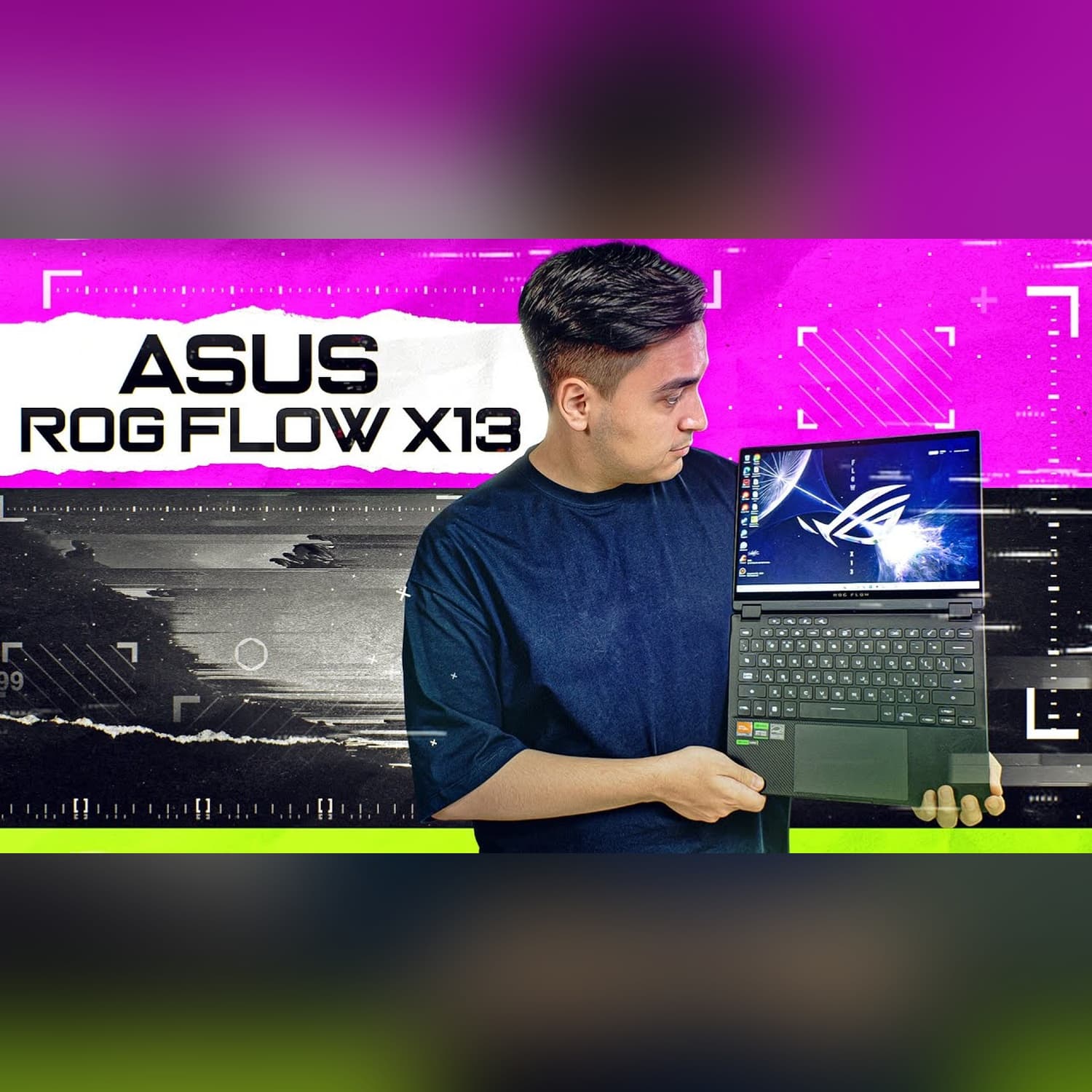 SEHRLI va SENSORLI noutbuk! | Asus ROG Flow X13