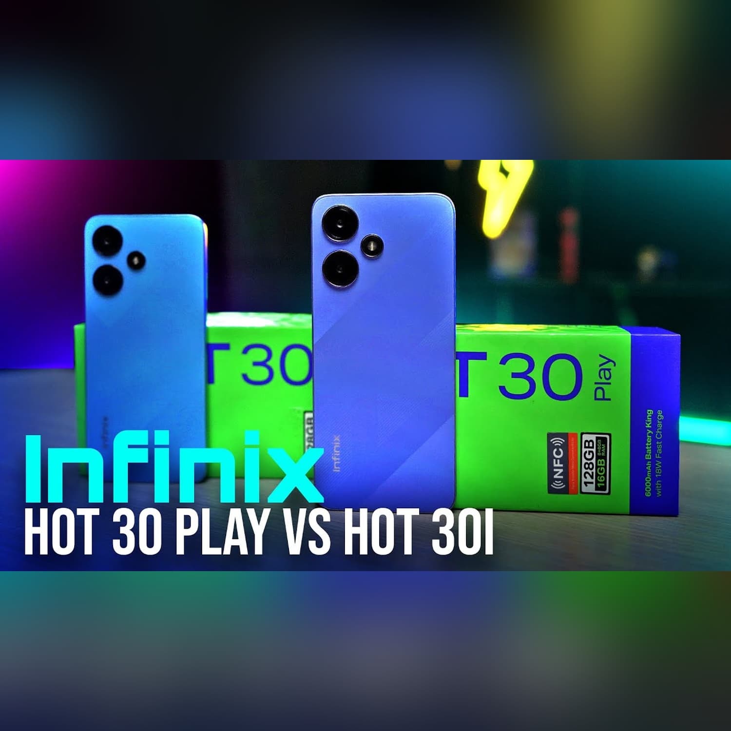 Infinix HOT 30 Play va Infinix HOT 30i | KATTA va QIZIQARLI