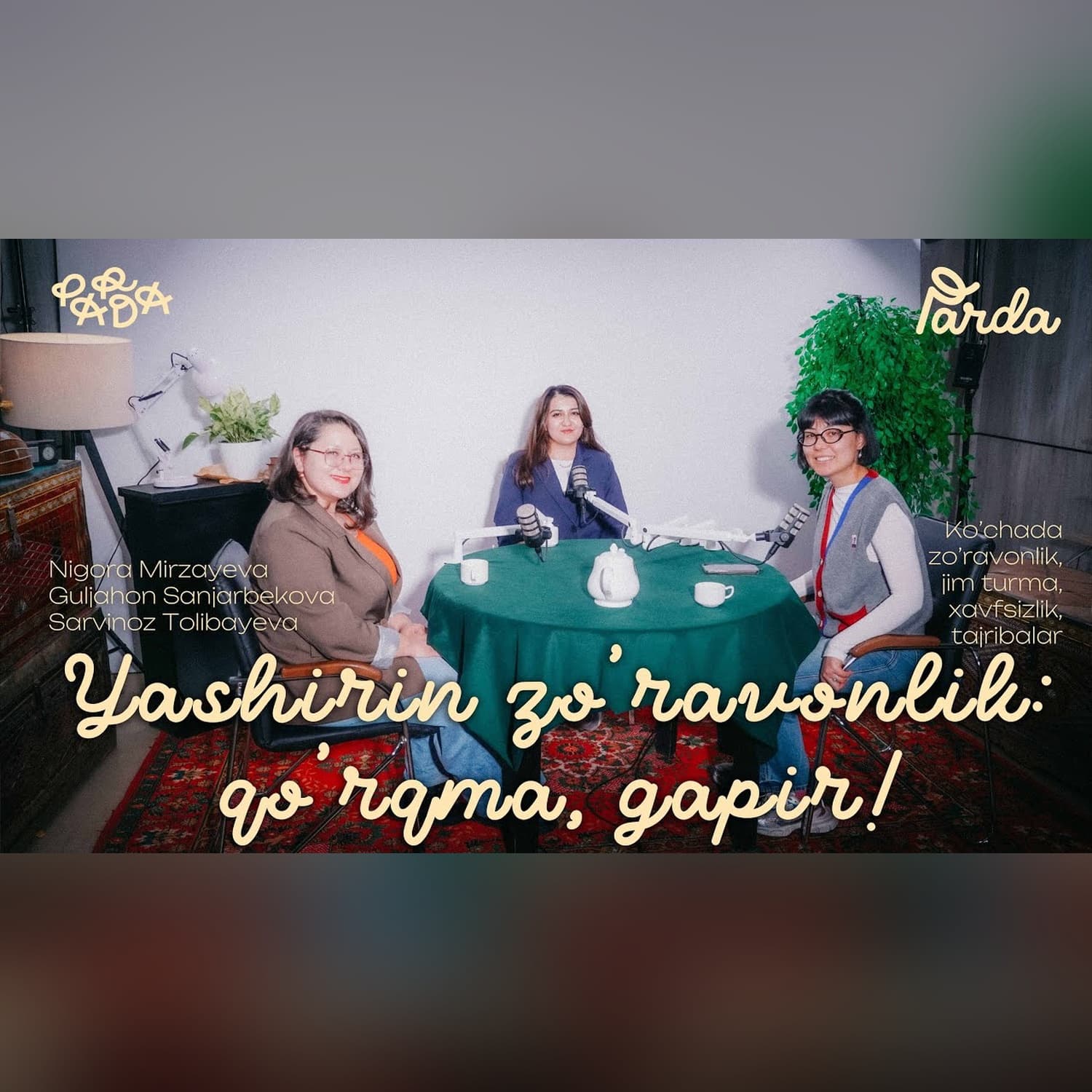 YASHIRIN ZO'RAVONLIK: QO'RQMA, GAPIR! | PARDA PODKAST