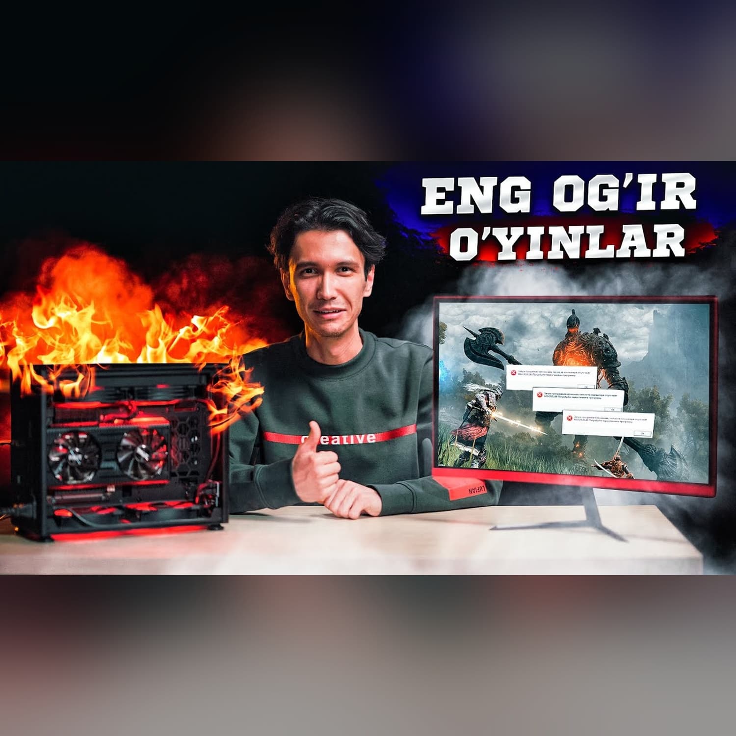Eng og’ir o’yinlar - Kompyuterlar Ajali | Yangi monster! Palit GeForce RTX 3060 Dual
