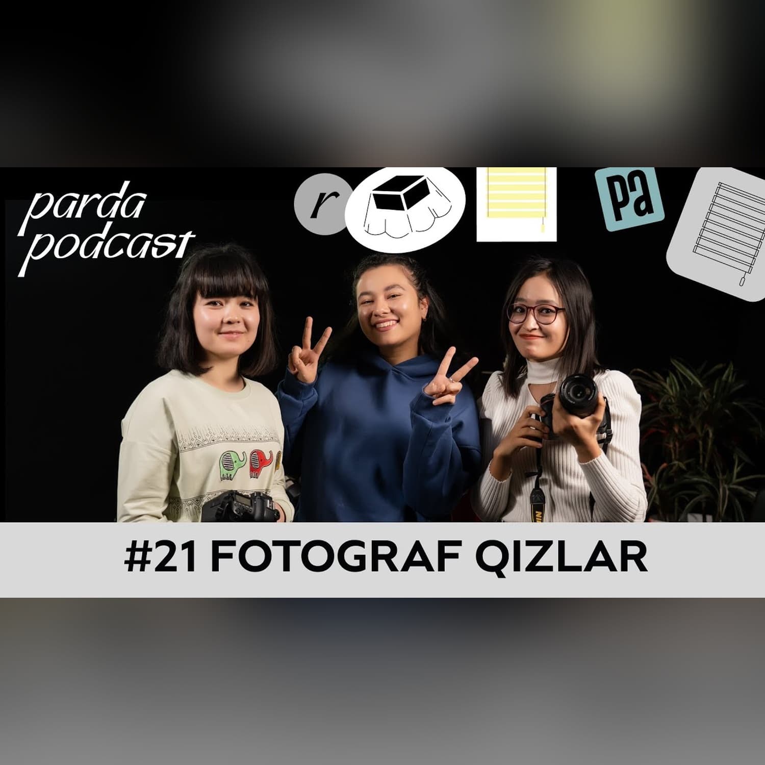 Rasm olishga qiziqaman… | X. Musulmon, D. Isomiddinova, M. A’zam | Parda Podcast