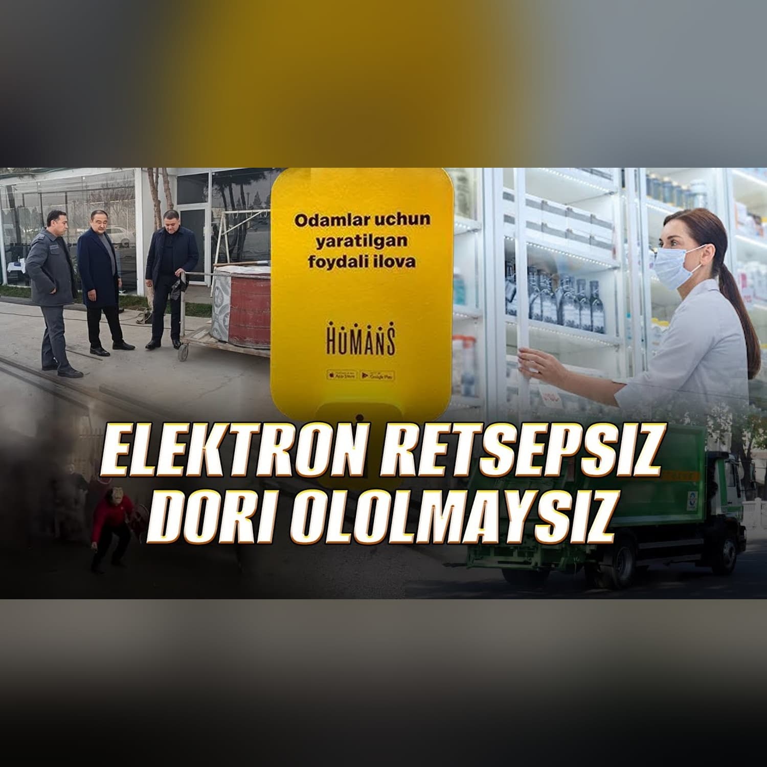 QR kod bilan beriladigan dorilar, Humans mashmashasi, O'zbekistonda Formula 1 | Plossla