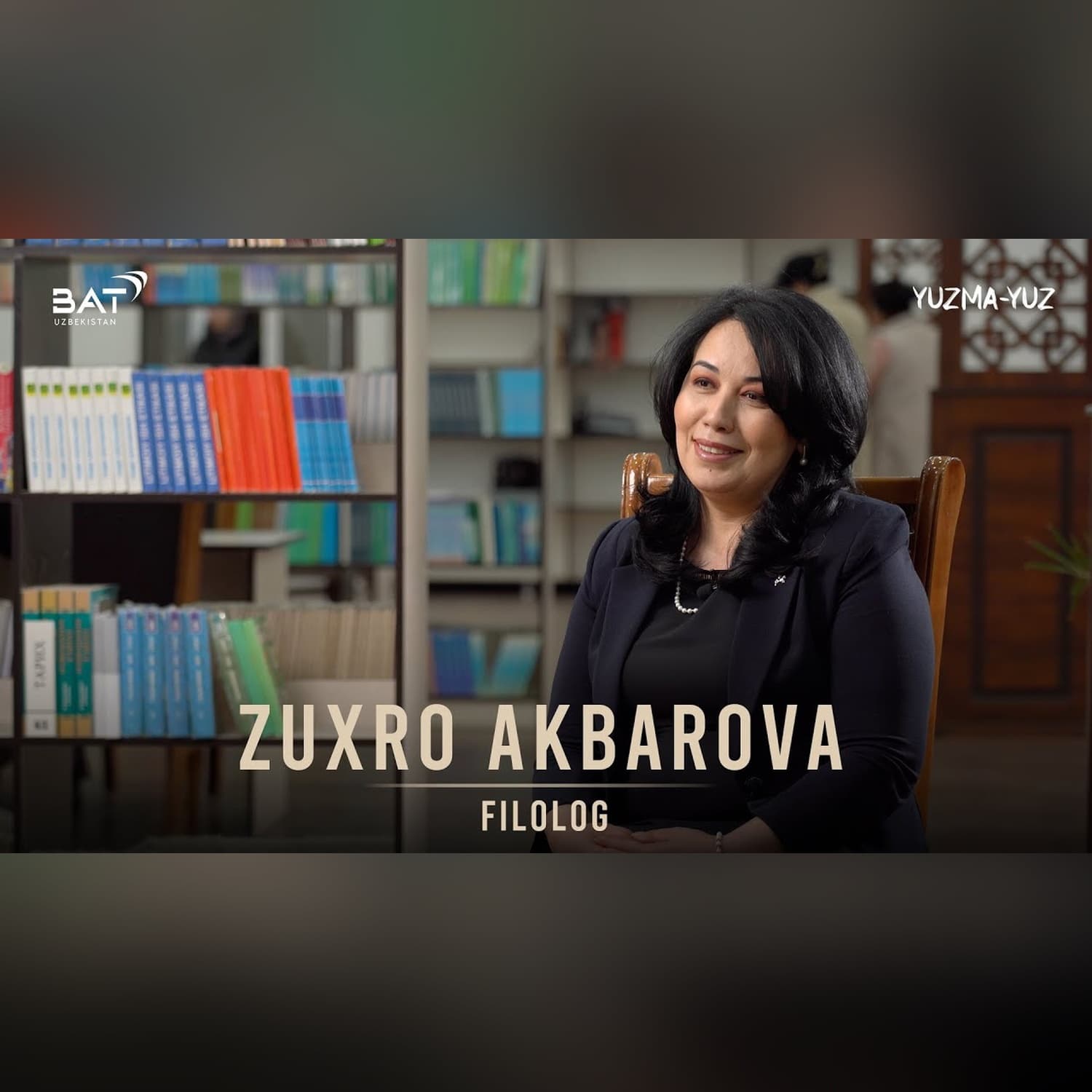 Chet elliklarga o‘zbek tilini o’rgatgan filolog Zuxro Akbarova bilan suhbat | Yuzma-yuz
