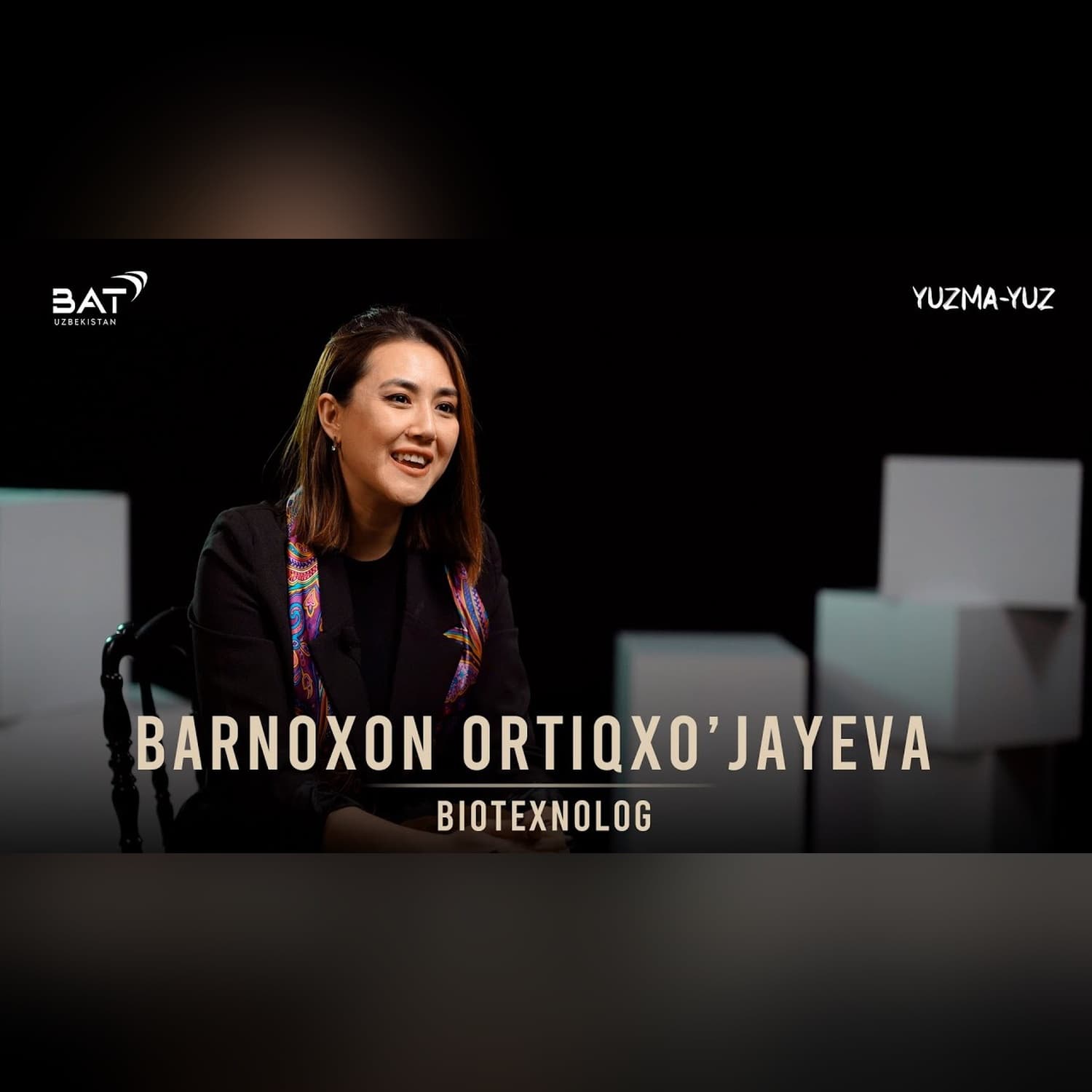 Barnoxon Ortiqxo’jayeva biotexnologiya, jinsiy tarbiya va stereotiplar haqida | Yuzma-yuz